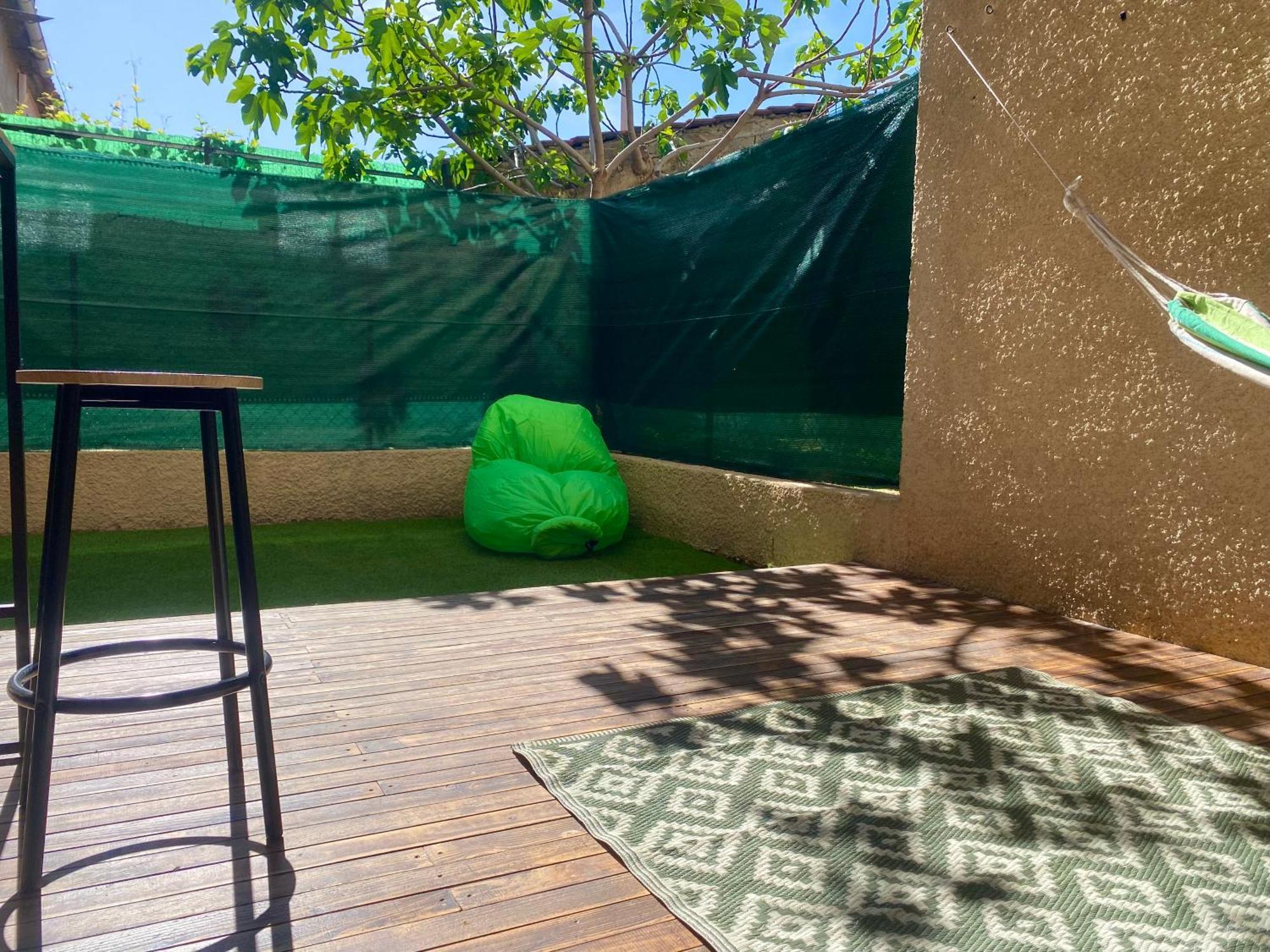 Confortable T2 Avec Jardin Amenage Lezignan-Corbieres Exterior foto